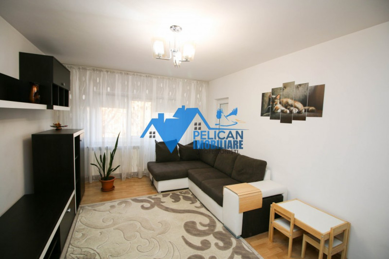 E3, 2 camere, Etaj 1, mobilat si utilat modern
