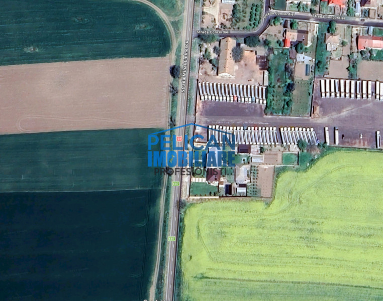 Teren intravilan M. Kogalniceanu, 1000MP, la drumul national